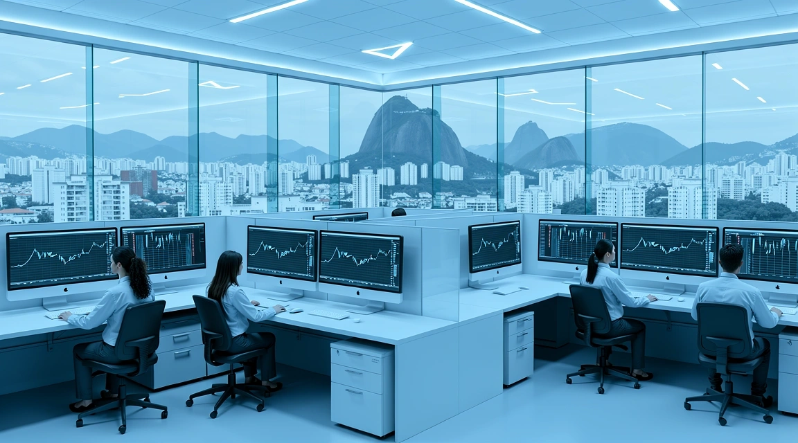 Interior de laboratorio de datos